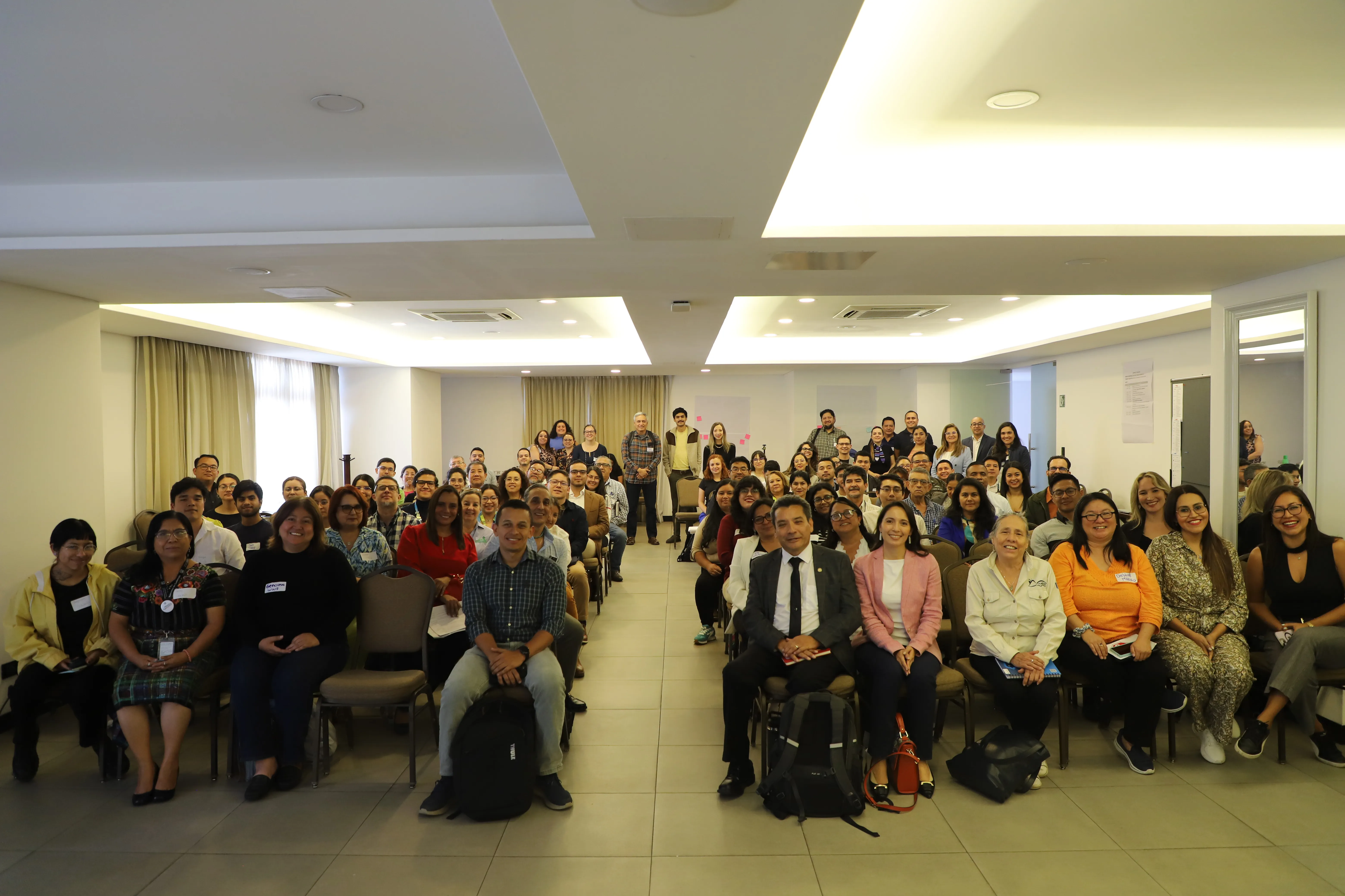 Group photo at a Guatemala NDC 3.0 stakeholder workshop